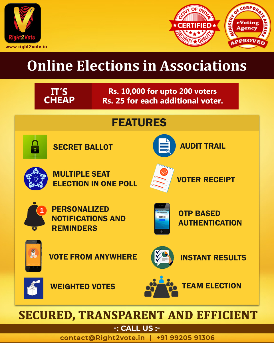Association Election - Right2Vote