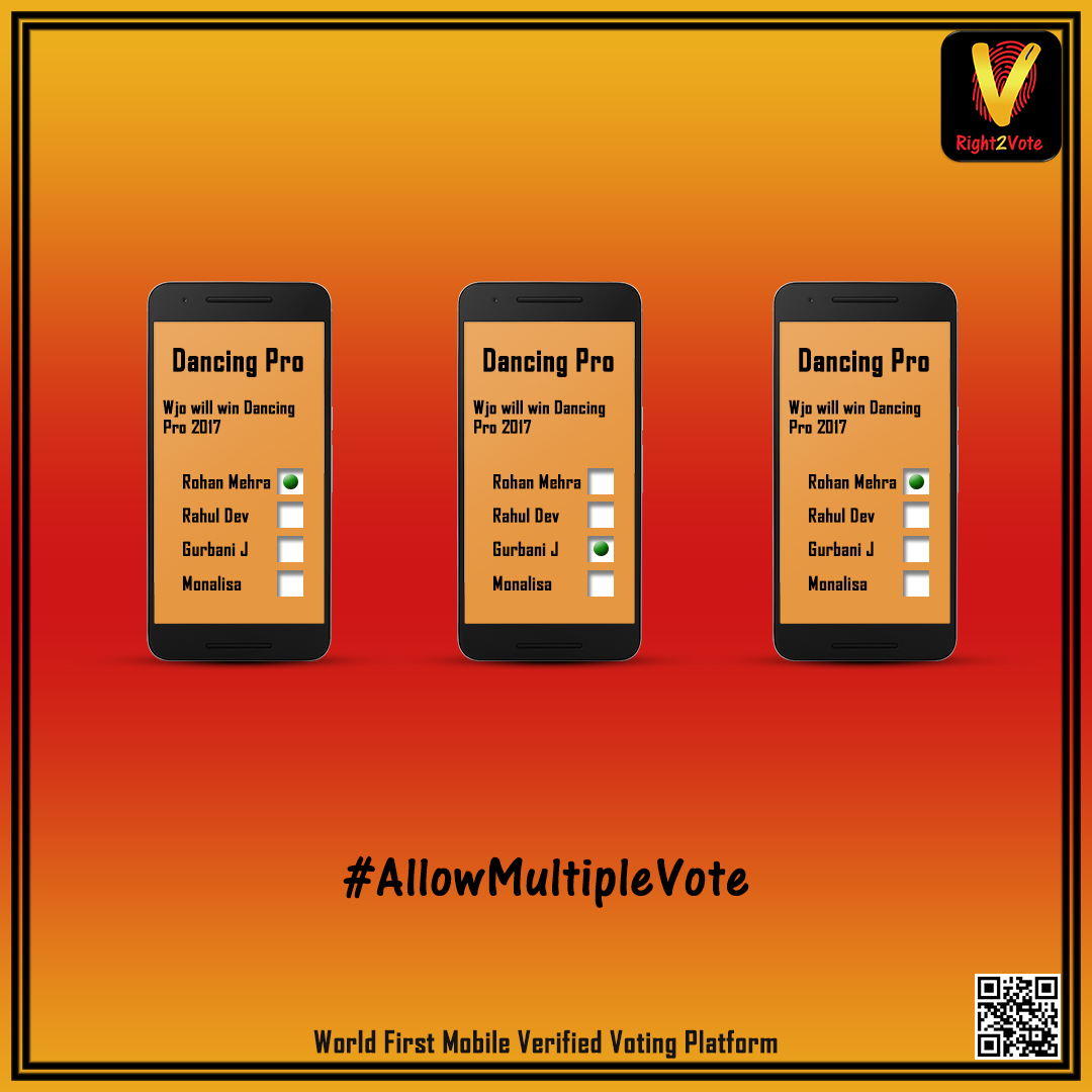 Allow Multiple Votes Feature - Right2Vote