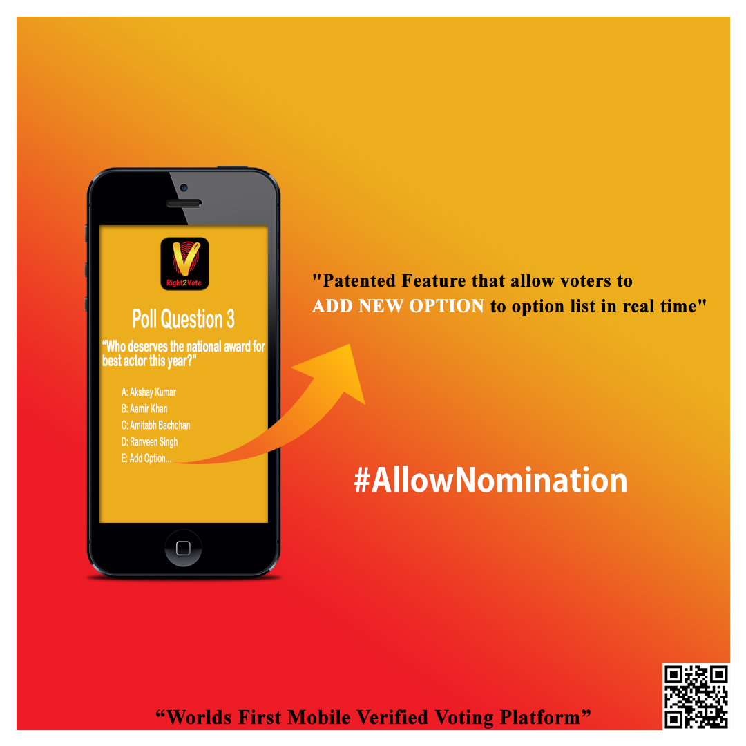 Allow Nomination - Right2Vote