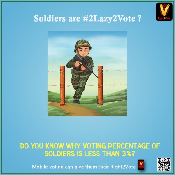 Soldier Poster - Right2Vote